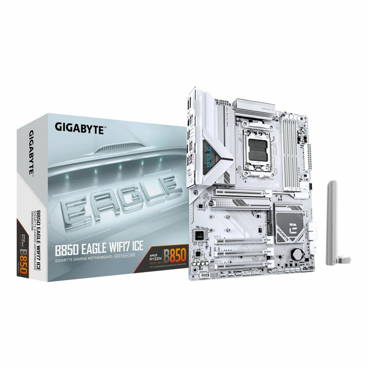 Motherboard Gigabyte B850 EAGLE WF7 ICE AMD B850 AMD AM5