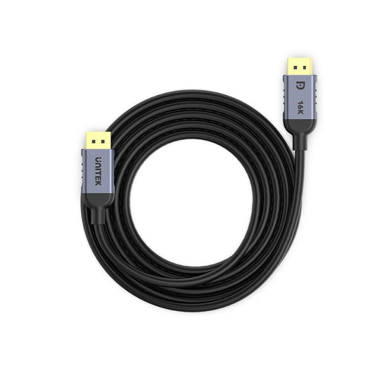 DisplayPort Cable Unitek C1628GY01-1M Black Grey 1 m