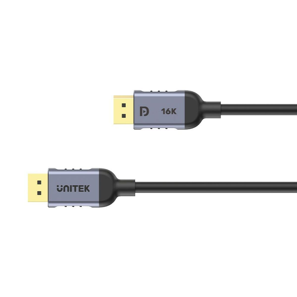 DisplayPort Cable Unitek C1628GY01-1M Black Grey 1 m