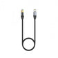 S/FTP Category 8 Rigid Network Cable Unitek C18149AGY03-1M Black 1 m