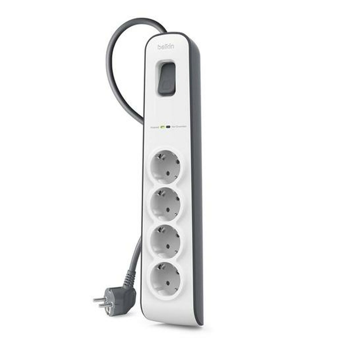 4-socket plugboard with power switch Belkin (2 m)