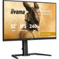 Gaming Monitor Iiyama G-MASTER GB3271QSU-B1 2K ULTRA HD 32"