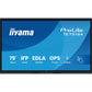 Monitor Iiyama TE7515A-B1AG 75" 4K Ultra HD