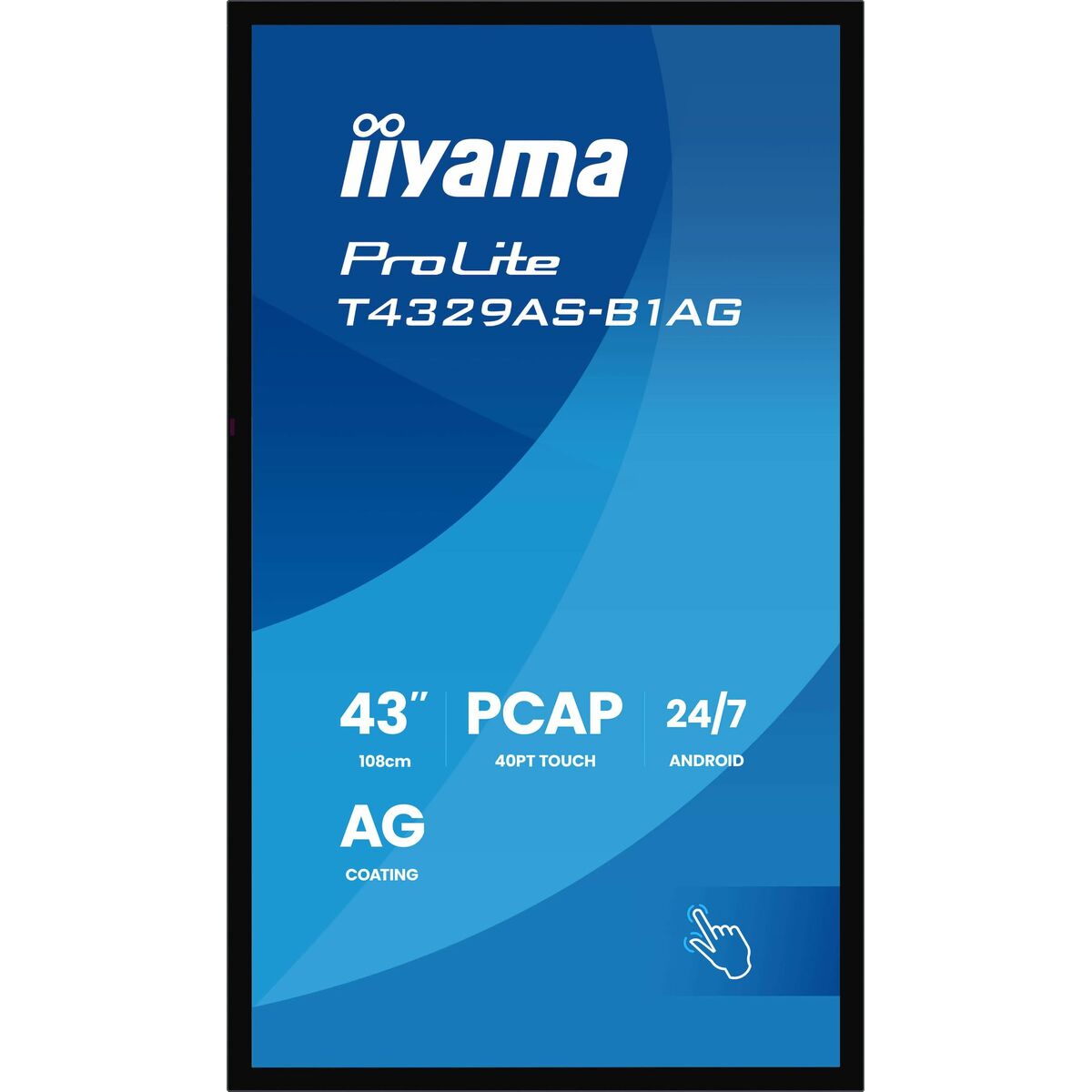 Videowall Monitor Iiyama T4329AS-B1AG 4K Ultra HD 43"