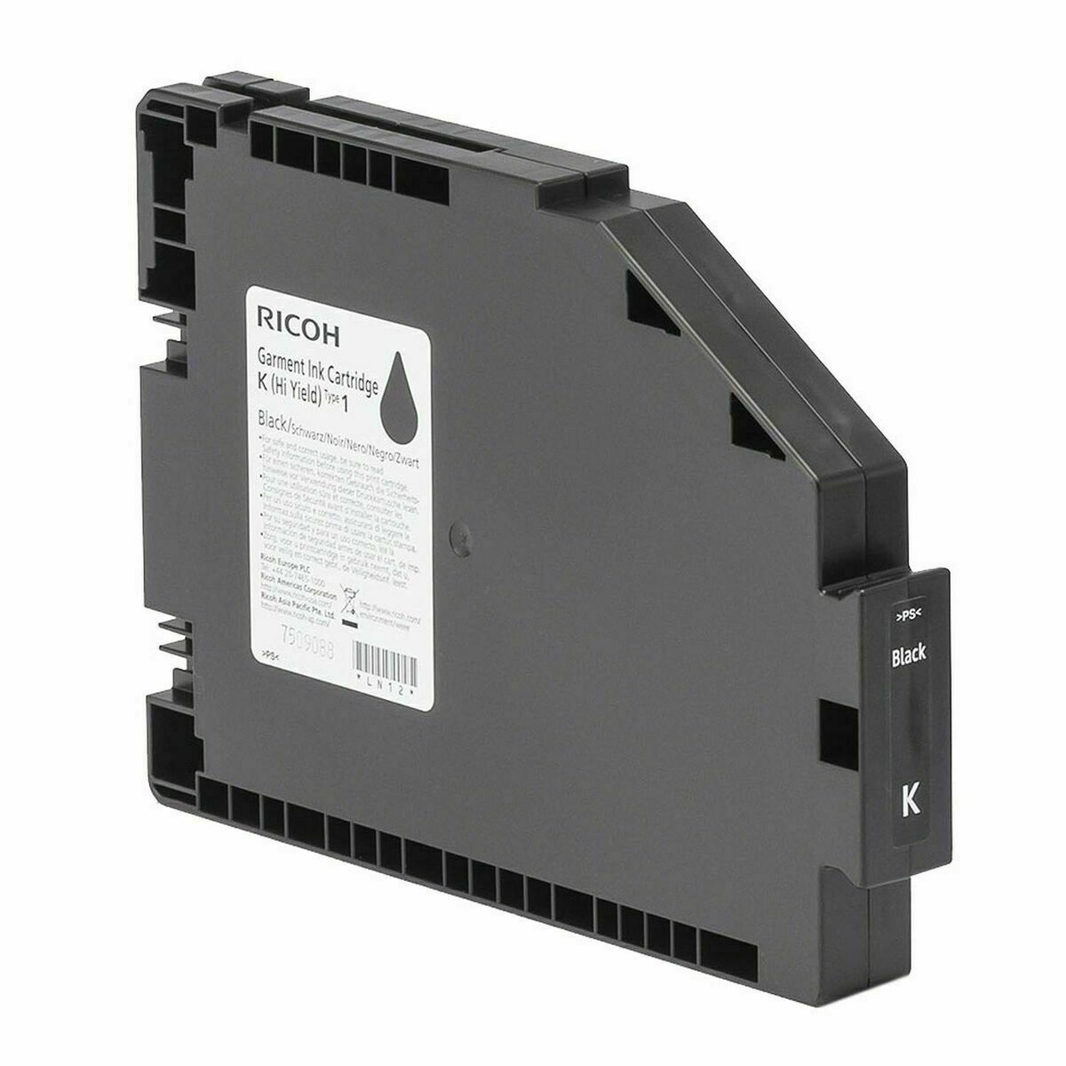 Original Ink Cartridge Ricoh Type 1 Ri 100 Black