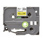Laminated Tape for Labelling Machines Brother TZE641 Yellow Black Black/Yellow 18mm