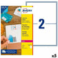 Printer Labels Avery L4611 White 25 Sheets 199,6 x 143,5 mm (5 Units)