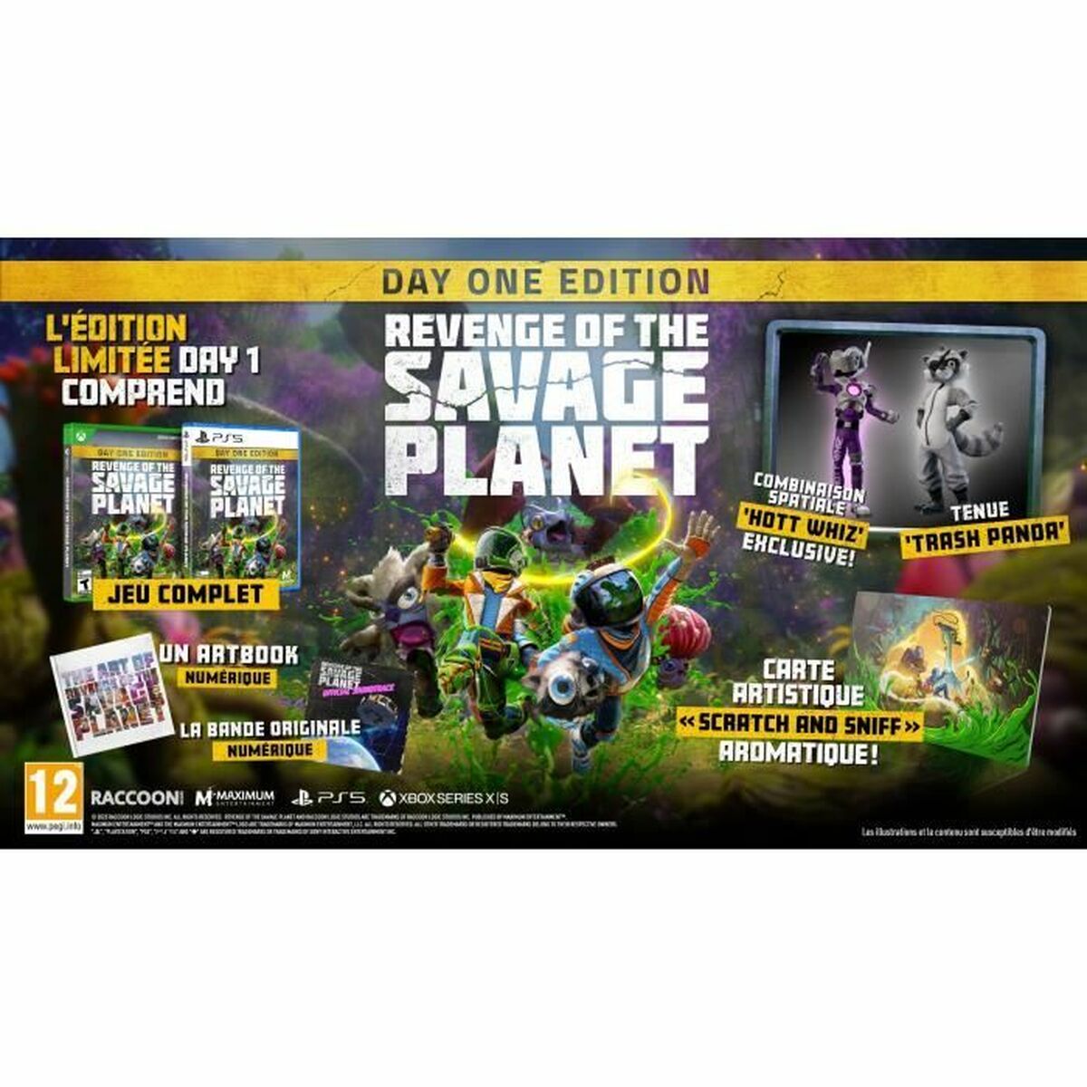 Xbox Series X Video Game Just For Games La venganza del planeta salvaje: Edición Día Uno