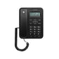 Landline Telephone Motorola Black