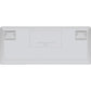 Wireless Keyboard Logitech MX Mini Mechanical for Mac White White/Grey French AZERTY