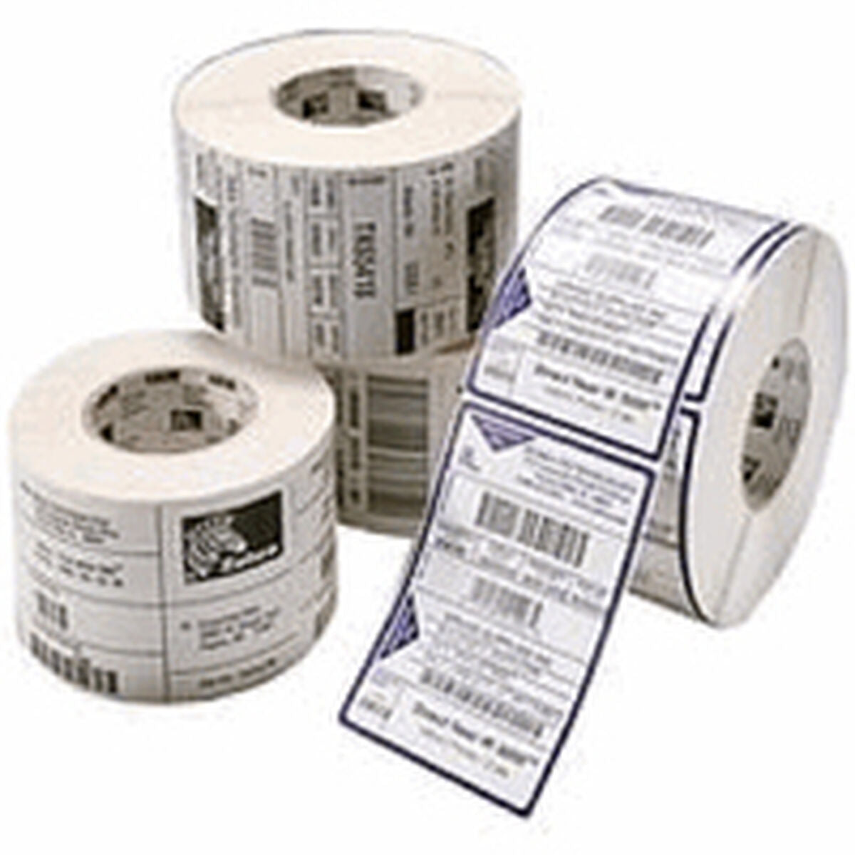 Printer Labels Zebra 76056 White Rectangular