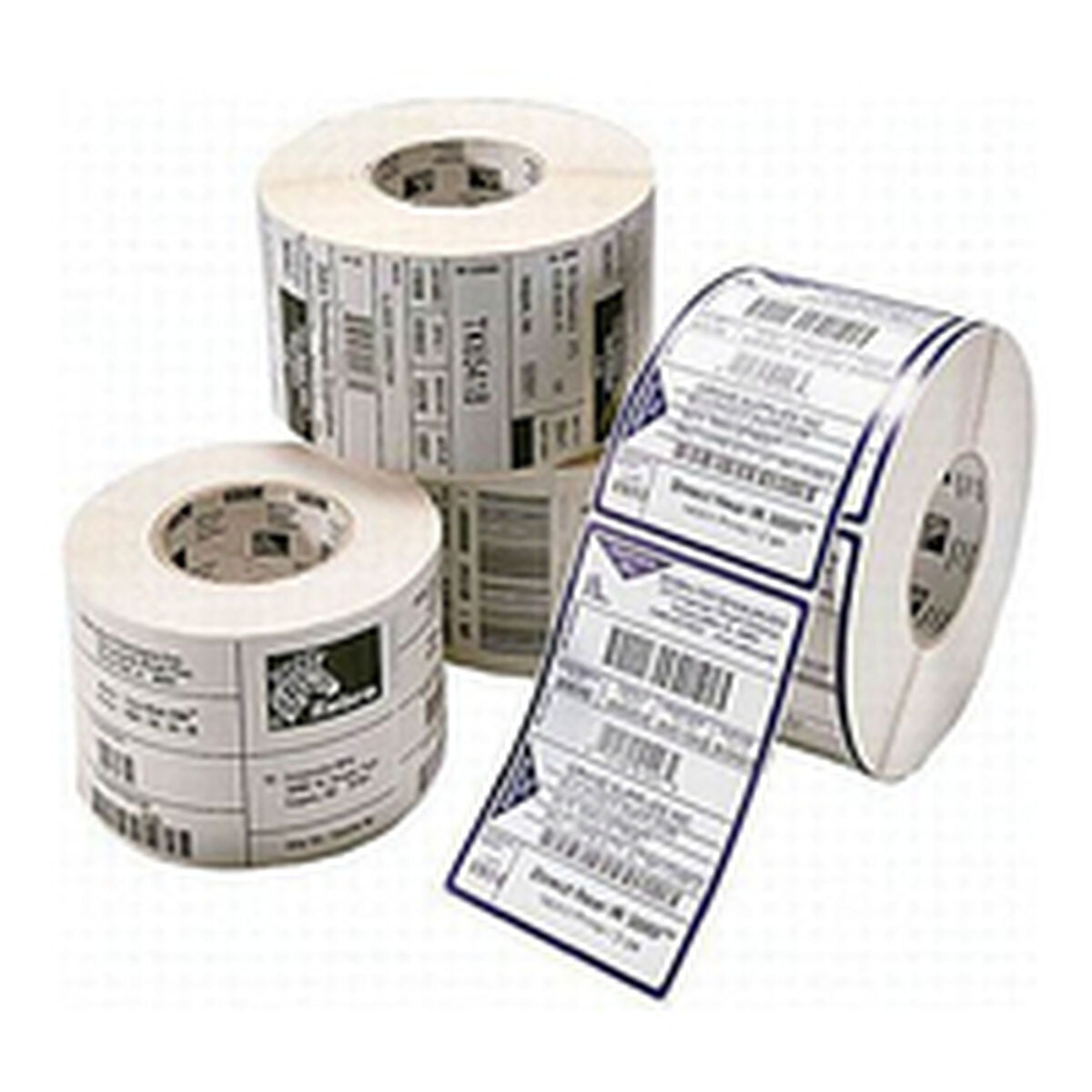 Printer Labels Zebra 3011703 White Rectangular