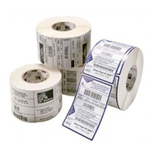 Printer Labels Zebra 880368-025 Silver Metallic