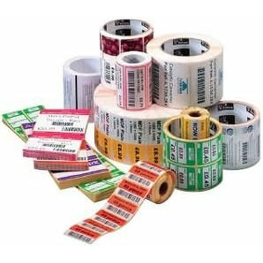 Printer Labels Zebra 3003059 White Rectangular Ø 19 mm
