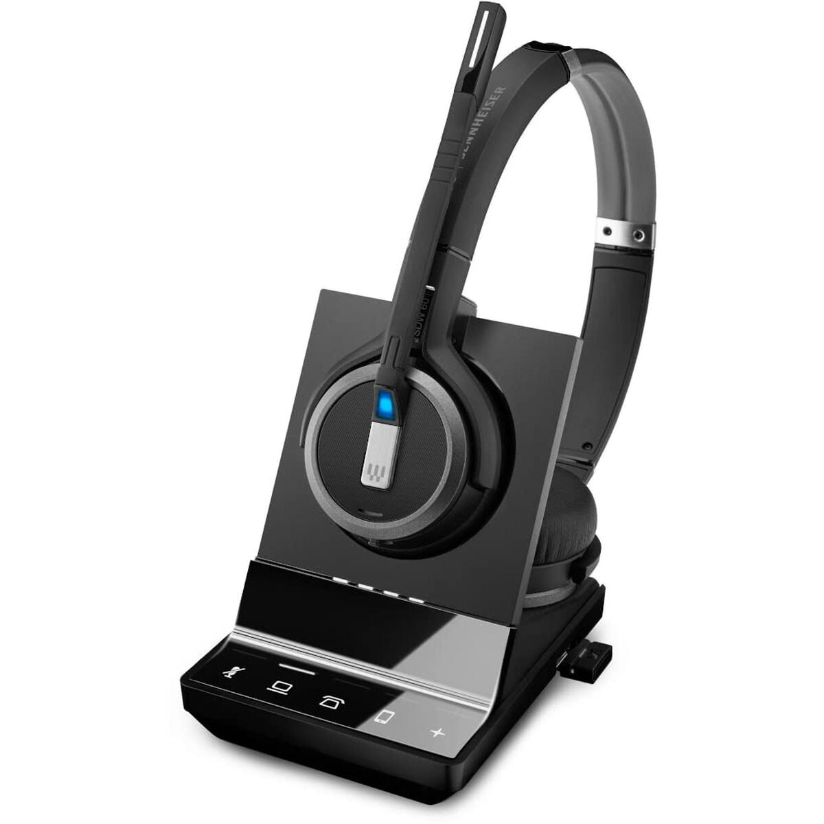 Headphones with Microphone Sennheiser 1000627 Black