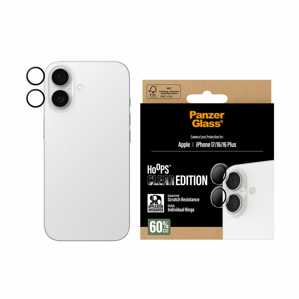 Lens Protector Panzer Glass PG75123 Apple