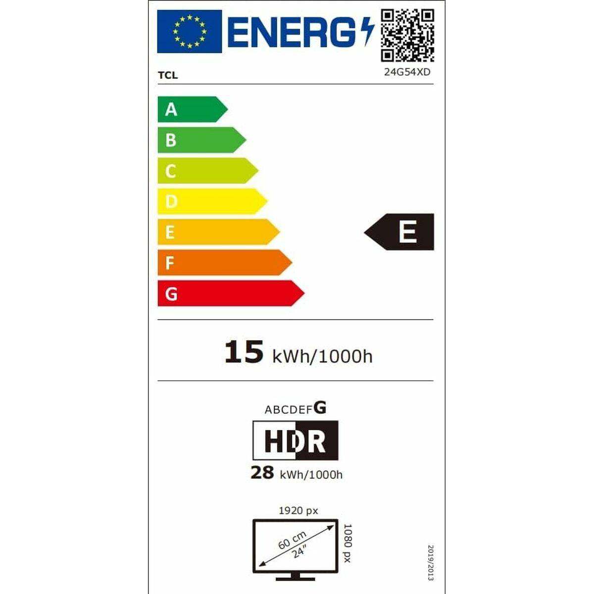 Monitor TCL 24G54 24" Full HD
