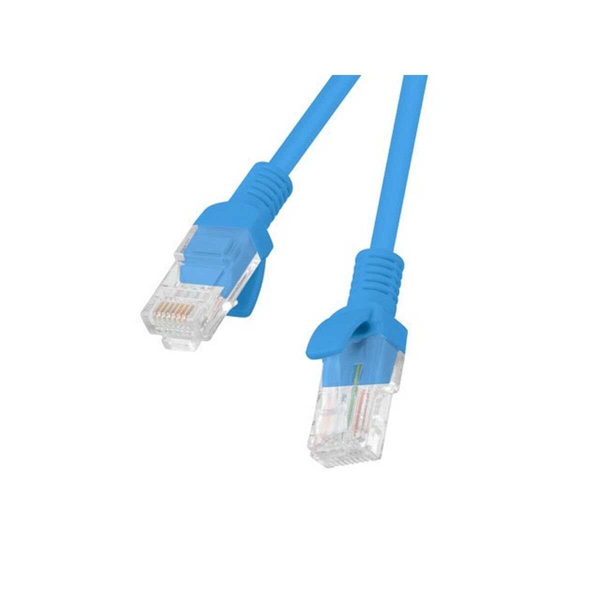 UTP Category 5e Rigid Network Cable Lanberg PCU5-20CC-0100-B Blue 1 m