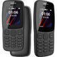 Smartphone Nokia 106 1,8" mediatek 6261d 4 MB Black