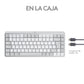 Wireless Keyboard Logitech 920-010799 White Spanish Qwerty QWERTY Qwerty US English EEUU