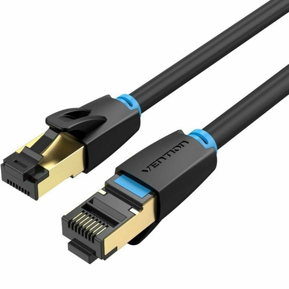 UTP Category 6 Rigid Network Cable Vention IKABH Black 2 m