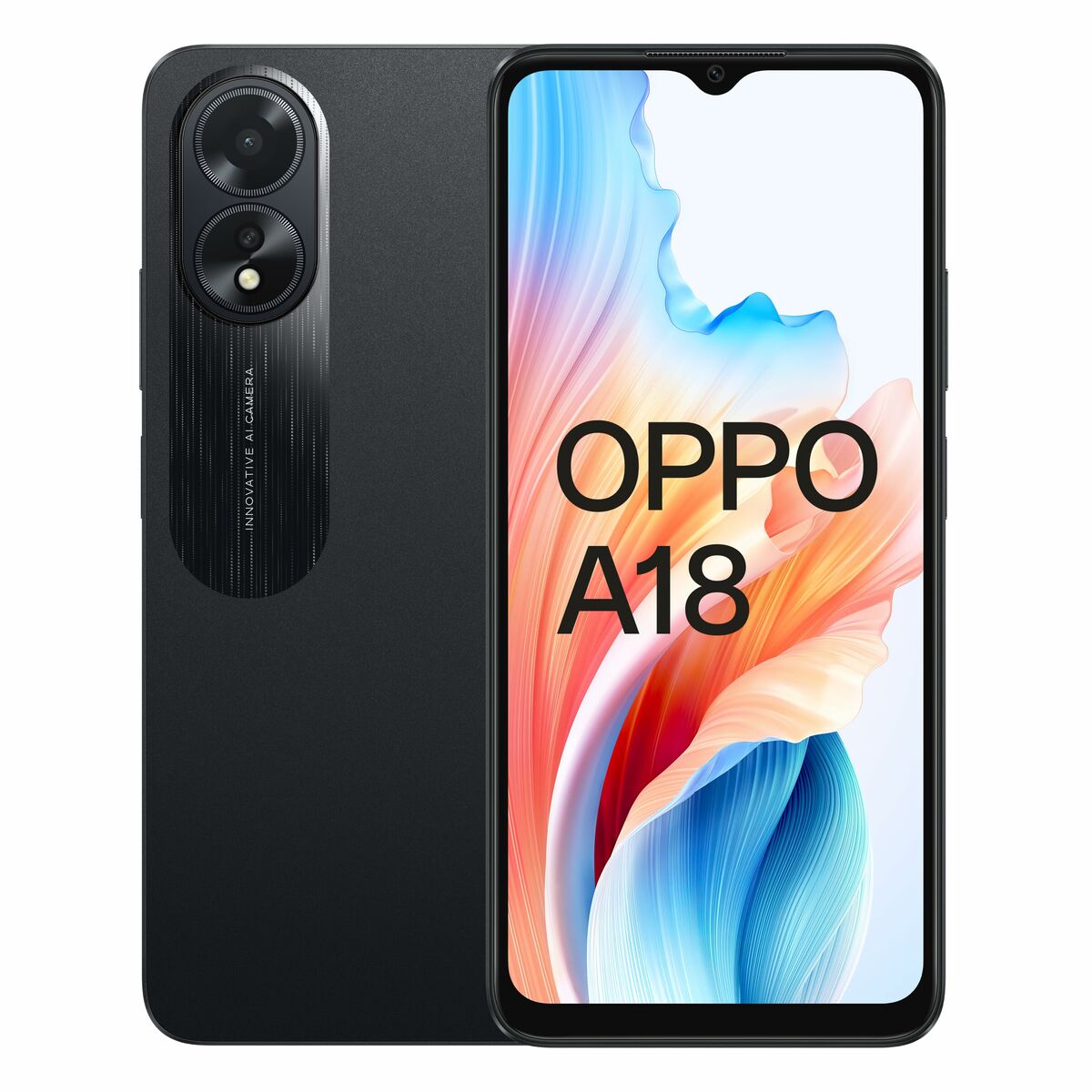 Smartphone Oppo A18 6,56" Octa Core 4 GB RAM 128 GB Black Dual SIM