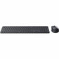 Keyboard and Mouse Rapoo 9810M Grey AZERTY