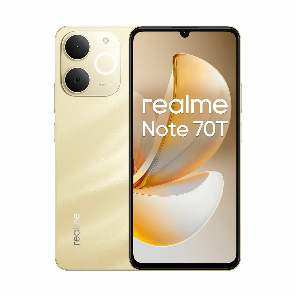 Smartphone Realme NOTE 70T 6,74" Unisoc 4 GB RAM 128 GB Golden
