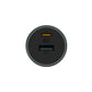 Universal USB Car Charger + USB-C Cable Xiaomi BHR6814GL Black 55 W