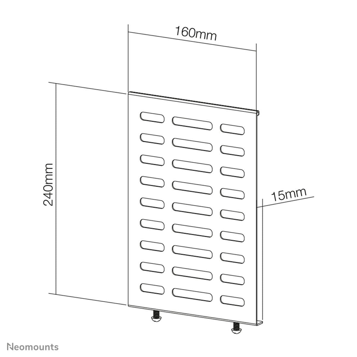 TV Mount Neomounts NS-MBTC100BLACK 10 kg