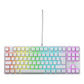 Keyboard and Mouse Cherry White AZERTY