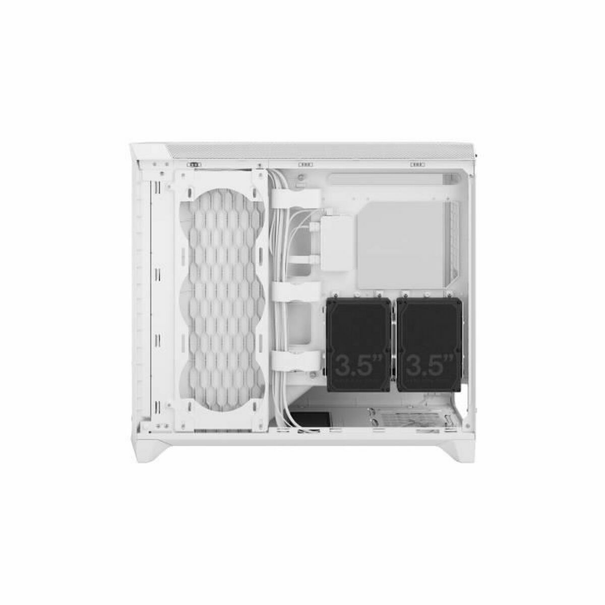 ATX Semi-tower Box Fractal White