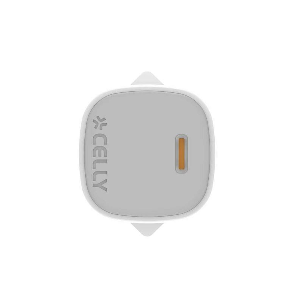 USB Cable Celly UPTC1USBC25WCTC White