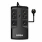 Uninterruptible Power Supply System Interactive UPS Nilox NXGCLIO8501X5V2 595 W 850 VA