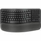 Keyboard and Mouse Logitech Graphite Steel Spanish Qwerty