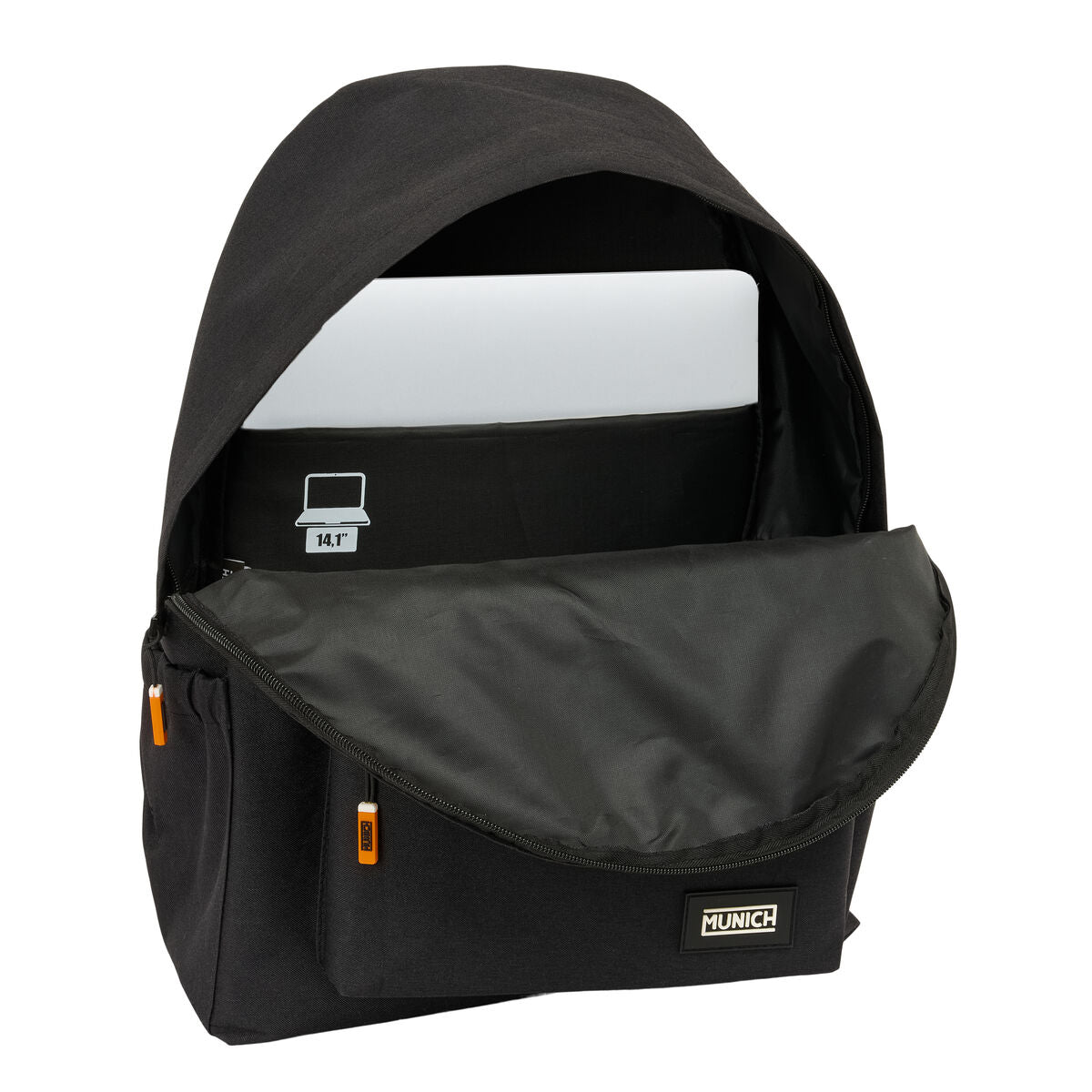 Laptop Backpack Munich Lagoon Black 31 x 43 x 13 cm