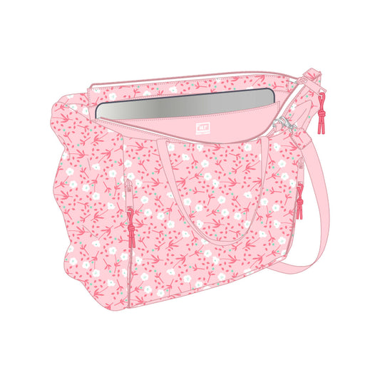 Laptop Case Miffy Flores 40 x 31 x 17 cm