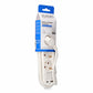 3-socket plugboard with power switch EDM 41822 White 3680 W 250 V 30 W (1,5 m)