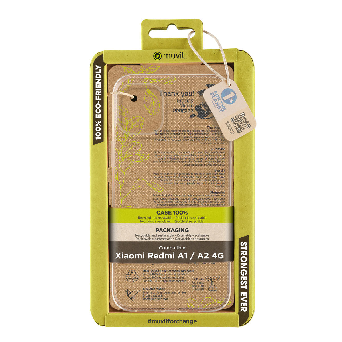 Mobile cover Muvit for Change Redmi A1/A2 4G
