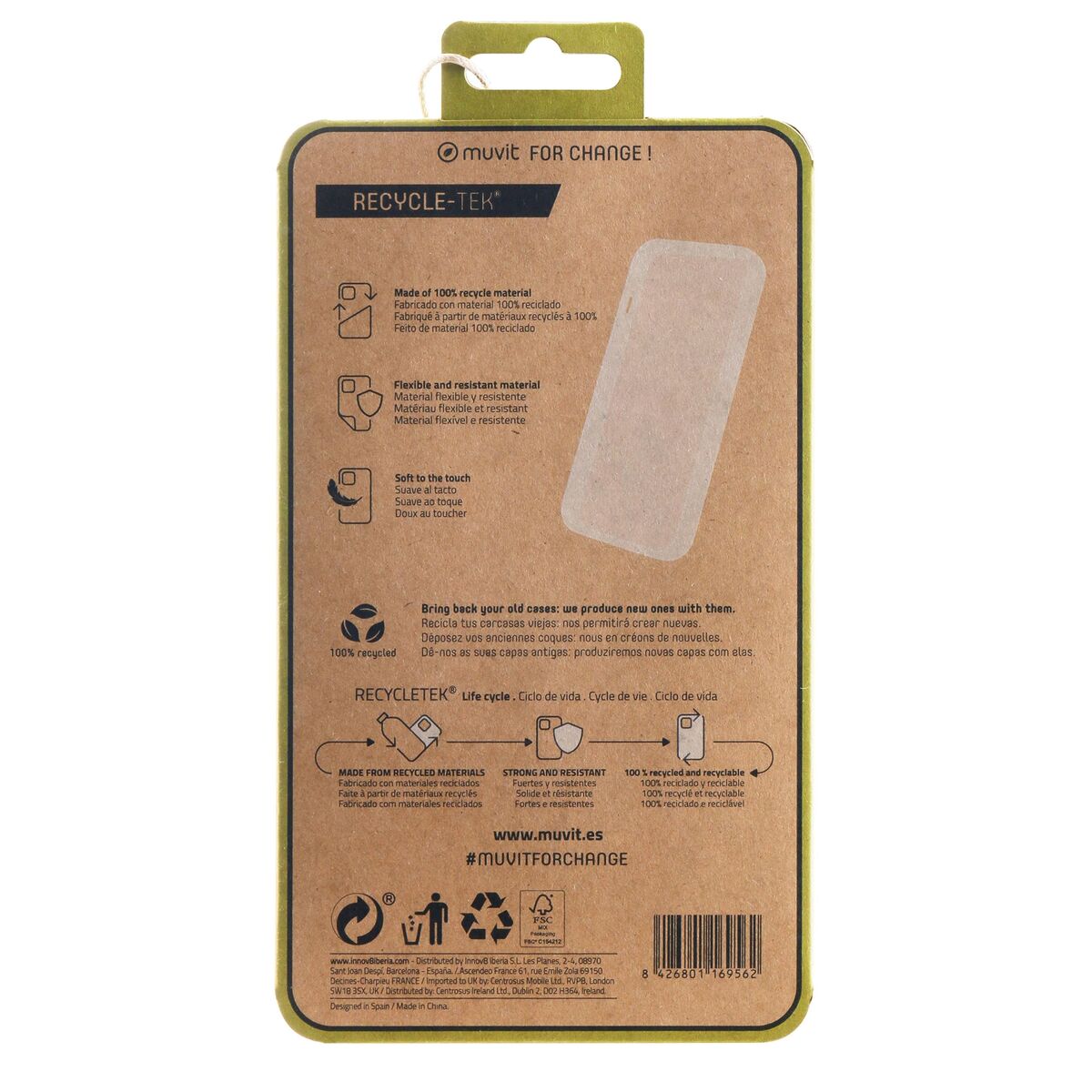 Mobile cover Muvit