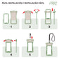 Waterproof case Myway Floating Black Universal 7,2" (7")