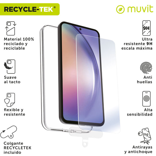 Mobile Case and Protector Muvit for Change Galaxy A55 5G Samsung Galaxy A56