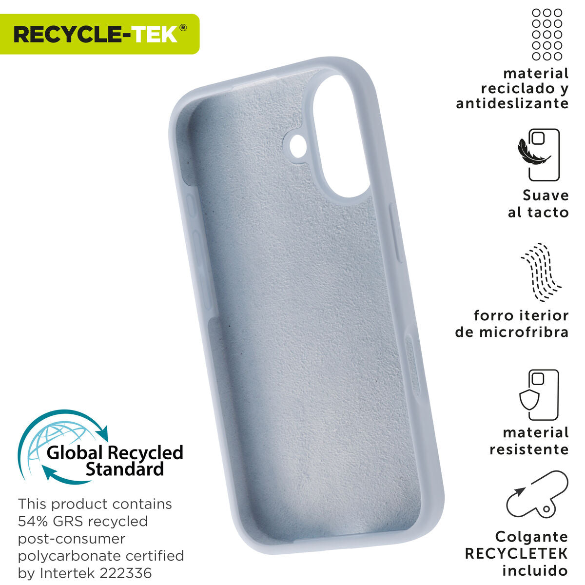 Mobile cover Muvit for Change iPhone 16 Blue