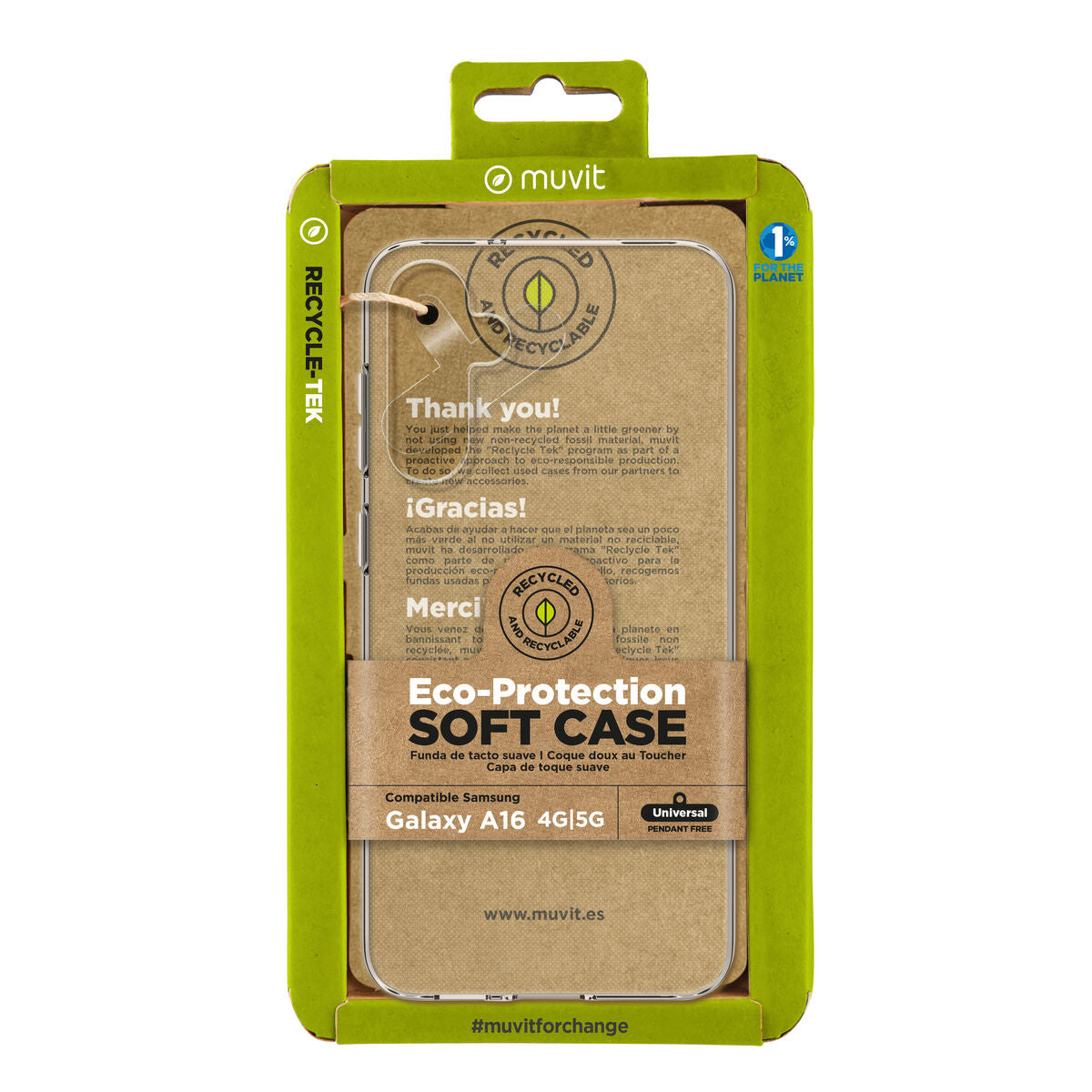 Mobile cover Muvit for Change Galaxy A16