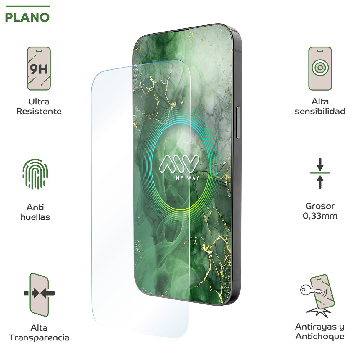 Mobile Screen Protector Myway Xiaomi 14T 5G/14T Pro 5G