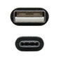 USB A to USB C Cable NANOCABLE 10.01.210 Black