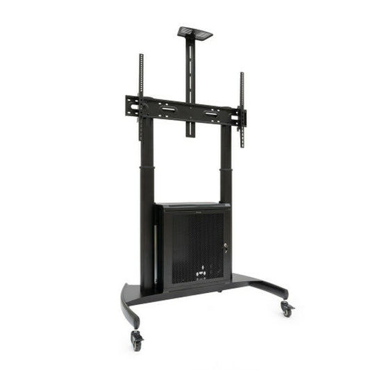 TV stand with wheels TooQ FS20500M-B 60" 100" 100 kg