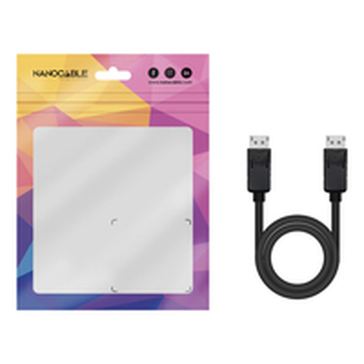 DisplayPort Cable NANOCABLE 10.15.2700 Black 50 cm