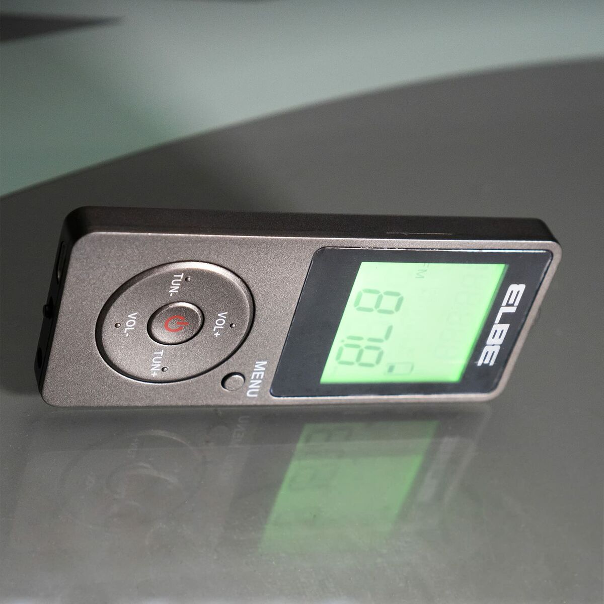Portable Digital Radio ELBE RF95 Sporting AM/FM Dark grey
