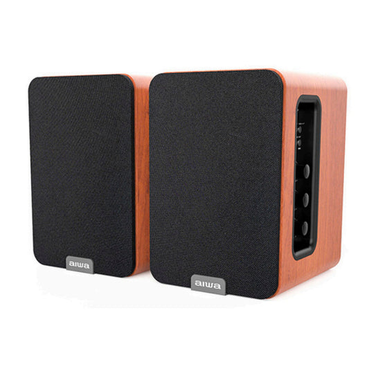 Portable Speakers Aiwa ASPA200BR MADER 2 x 25 W Black